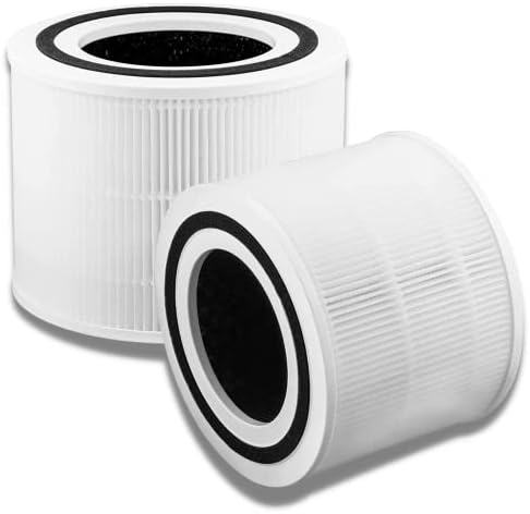 Yonice 2 pacote de filtro de substituição do núcleo 300 compatível com o Levoit Core 300 e Core 300s Air Filter, filtro