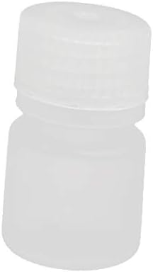 X-dree 5ml de plástico de plástico amostra de reagente de reagente de laboratório de garrafa de garrafa de engrosse limpa