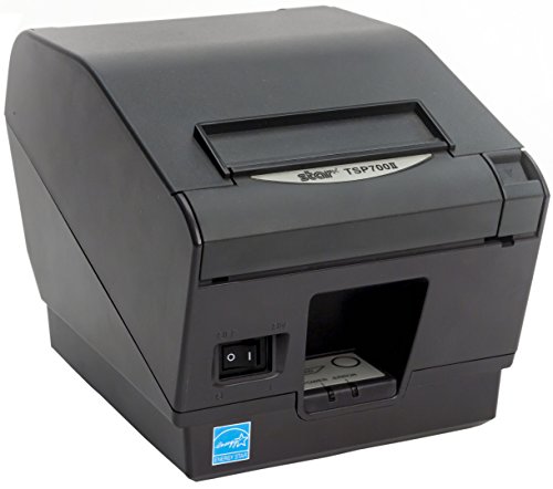 Star Micronics TSP743IIU Usb Printer de recibo térmico USB com cortador automático - cinza