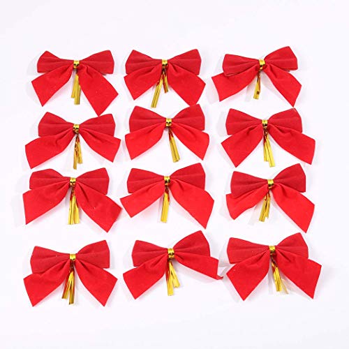 Yalice Christmas Bow Tree Red Festival Wreaths Gradeiras Decorações de Natal Ornamento Indoor para Festa Presente de Ano Novo