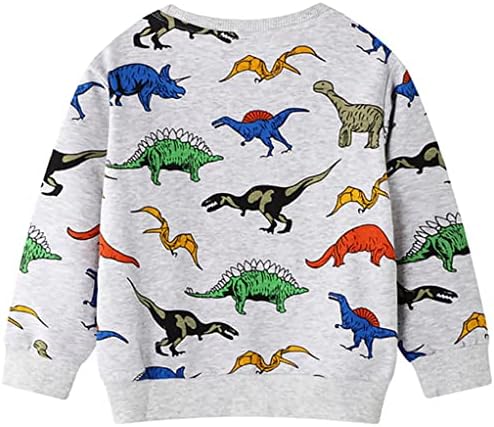 Camisas de dinossauros de meninos pequenos camisetas top top rex dino dino bebê bandeira americana roupas de criança camiseta infantil