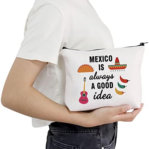 Pofull Mexico Bachelorette Party Gift Presente de Férias de Férias do México México é sempre uma boa ideia Sacos de