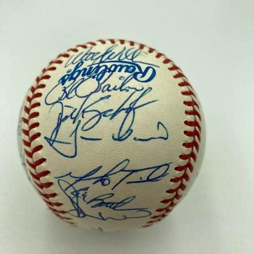 1993 Toronto Blue Jays World Series Champs Team assinou W.S. Baseball JSA COA - Bolalls autografados