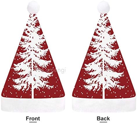 Chapéu de Papai Noel de Natal, Feliz Natal de Natal Chapéu de Férias para Adultos, Unisex Comfort Chapéus de Natal para