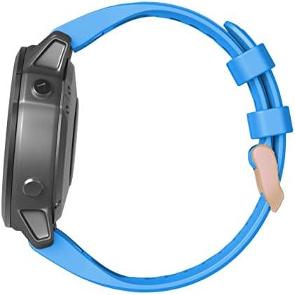 Tiras de banda de vigilância de 22 mm nanwn para Garmin Fenix ​​6S 6SPro Relógio rápido Silicone Silicone Fit Wrist Bands