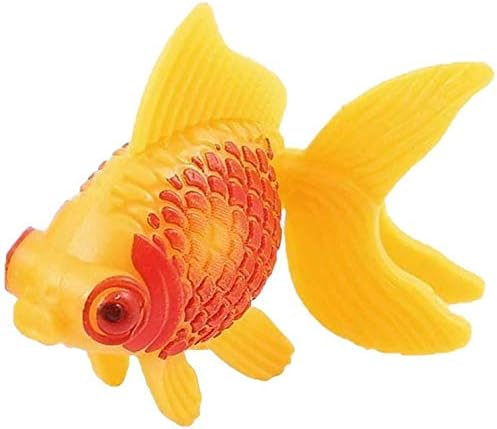 Xmhf aquário plástico peixe dourado ornamento artificial decoração de peixe decoração de tanques 8pcs