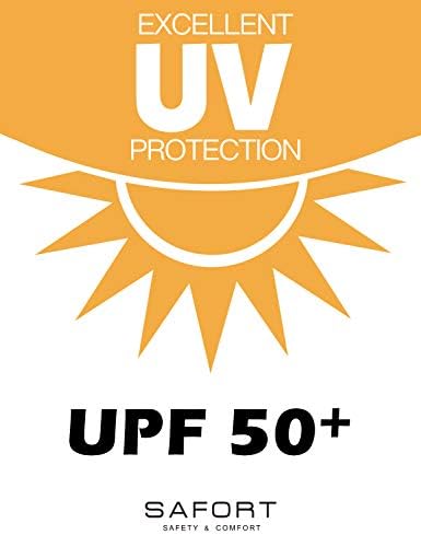 Safet Men's UPF 50+ Capuz de proteção solar com camiseta de manga longa para correr, pescar e fazer caminhadas