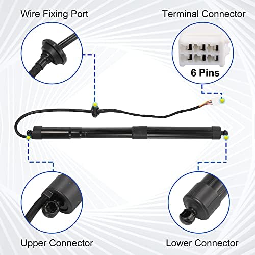 X Autohaux par traseiro esquerdo e direito do elevador da porta traseira direita Suporte de gás elétrico Gás RUST 6892009010 6891009010