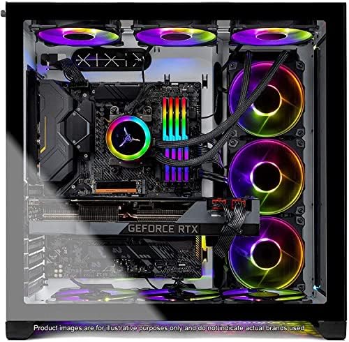 Skytech Prism II Gaming PC Desktop-AMD Ryzen 9 5900x 3,7 GHz, NVIDIA RTX 3090, 1TB NVME GEN4 SSD, 32 GB DDR4 RAM 3200,