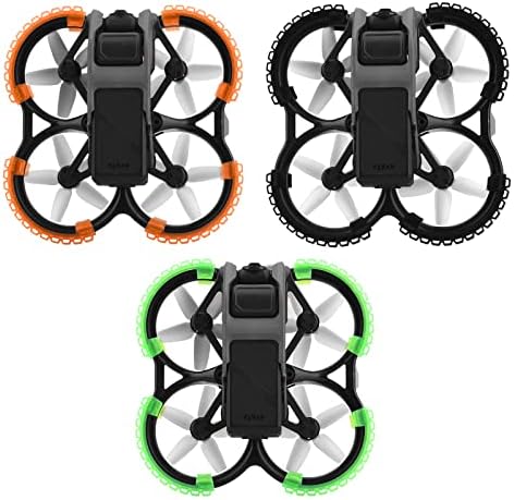 Craznick DJI Avata Propeller guard para abóbor: protetores protetores de impacto anti-colisão para acessórios de avata dji verde