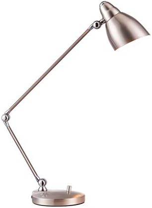 Lâmpada de mesa de mesa de metal não-logo wajklj, lâmpada de mesa para estudar a sala de estar de cabeceira do quarto,