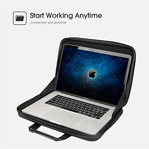 Bolsa de ombro de laptop de 16 polegadas Smatree para MacBook Pro 16 polegadas 2021, 15,6 Notebook Brandercase, MacBook