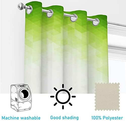 Cortinas de janela cortinas de blecaute, redução de ruído com isolamento térmico de sombreamento, para o quarto
