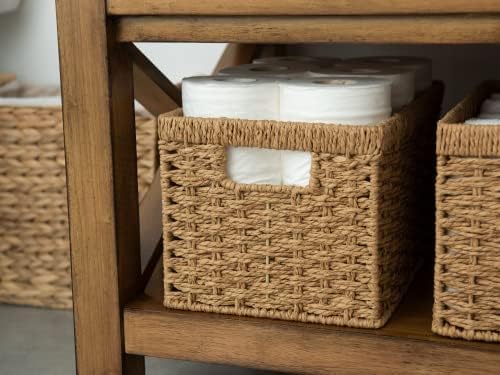 StorageWorks Round Paper Rope Storage Cestas