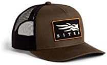 Sitka Gear Men's Icon Patch Hi Pro Trucker Cap, um tamanho se encaixa em todos