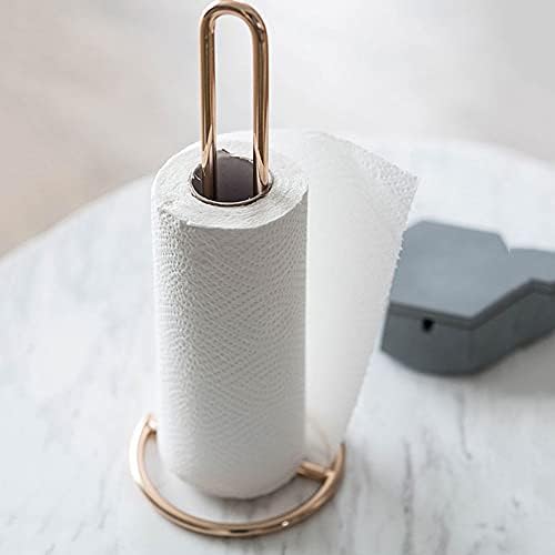 Genigw aço inoxidável cozinha rolo de papel toalheiro de toalheiro banheiro suporte de tecido de ouro rosa guardanapos de ouro