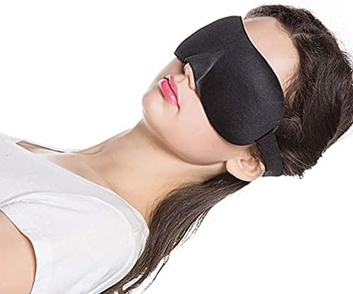 Esteja seguro para sempre máscara para dormir para dormir para homens e mulheres, cobertura ocular, pasta cega para viajar BEMB115