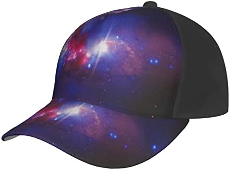 Universo Starry Stars Princied Baseball Cap, boné de pai ajustável, adequado para corrida para qualquer clima e atividades