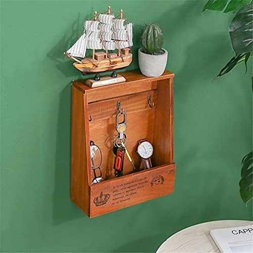 Zlbyb decoração de parede pingente key gancho rack parede pendurada na porta de estar da varanda rack de decoração de