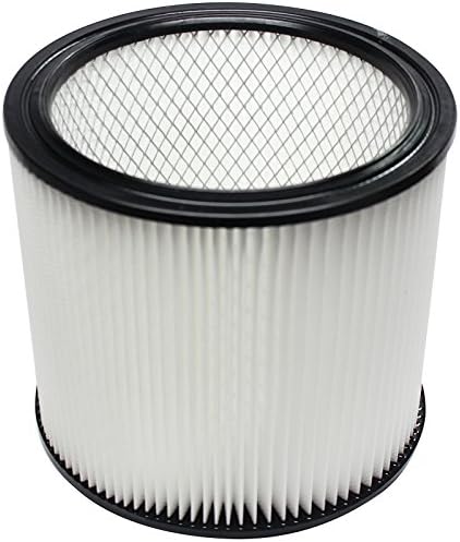 6 Substituição para Shop-Vac Quiet 596-08-00 Sacos de vácuo e 2 filtro de cartucho-Compatível com Shop-Vac 90661 Sacos e filtro